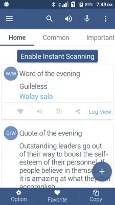 Cebuano Dictionary Offline android App screenshot 2